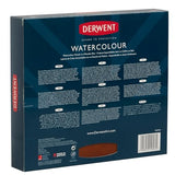 DERWENT Lápices Derwent Solubles en Agua, Para Pintar y Dibujar, Set de 48 en Caja de Madera de Regalo, Ideal para Matizar y Crear Capas, Calidad Profesional, 0700758