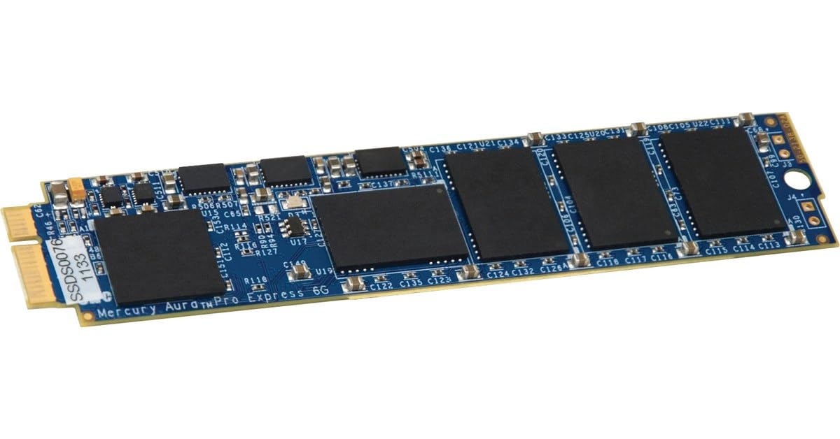 OWC - 500GB Aura Pro 6G - Unidad de Estado sólido para MacBook Air (2010-2011)