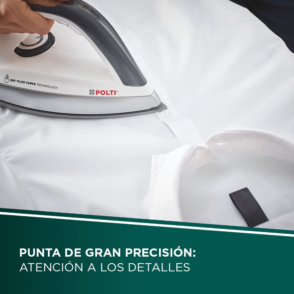 Polti Vaporella Next VN18.65, Centro de Planchado con Caldera de Alta Presión Max 7.2 Bar, Potencia 2200 W, Función Turbo y Eco, Autonomía ilimitada, Depósito 1.3 L, Steam Pulse 450g, Blanco y Verde