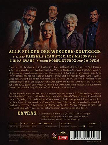 Big Valley - Komplettbox [DVD]