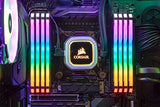 Corsair Vengeance RGB Pro 32 GB (2 x 16 GB) DDR4 3600 MHz C18, Kit de Memoria de Alto Rendimiento (AMD optimizado), Ordenador de escritorio, Negro