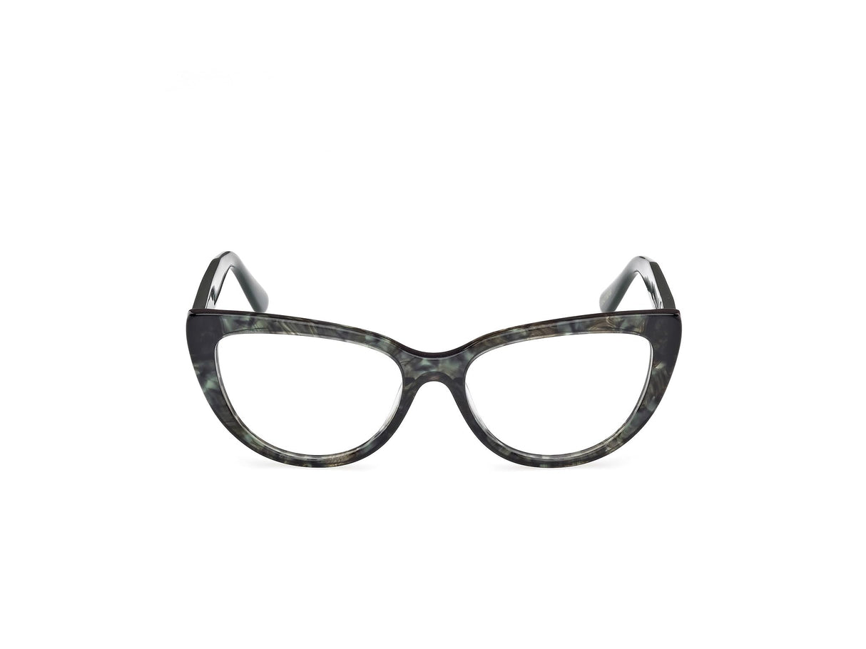 Guess Gu50175 Marcos para Gafas recetadas, 098 Dark Green/Habana, 52/16/140 para Mujer
