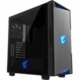 Gigabyte AORUS C300 Glass Midi-Tower Negro - Caja de Ordenador (Midi-Tower, PC, Vidrio, De plástico, Acero, ATX,Micro-ATX,Mini-ITX, Negro, Juego)
