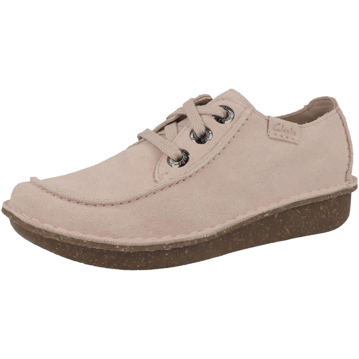 Clarks Funny Dream, Oxford Mujer, Light Pink Lea, 42 EU