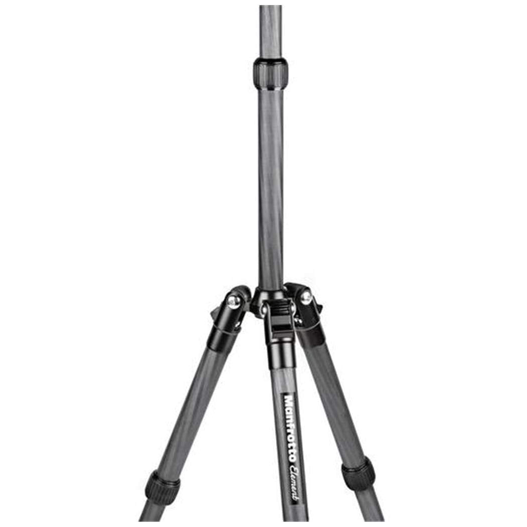 Manfrotto MKELES5CF-BH - Trípode element traveller pequeño con rótula de bola, fibra de carbono