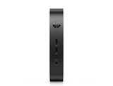 HP Elite t655 - Thin Client - SFF - 1 Ryzen Embedded R2314 / 2.1 GHz - RAM 8 GB - Flash 64 GB - eMMC - Radeon Graphics - 1GbE, Bluetooth 5.2, Wi-Fi 6 - WiFi: 802.11a/b/g/n/AC/AX, Bluetooth 5.2
