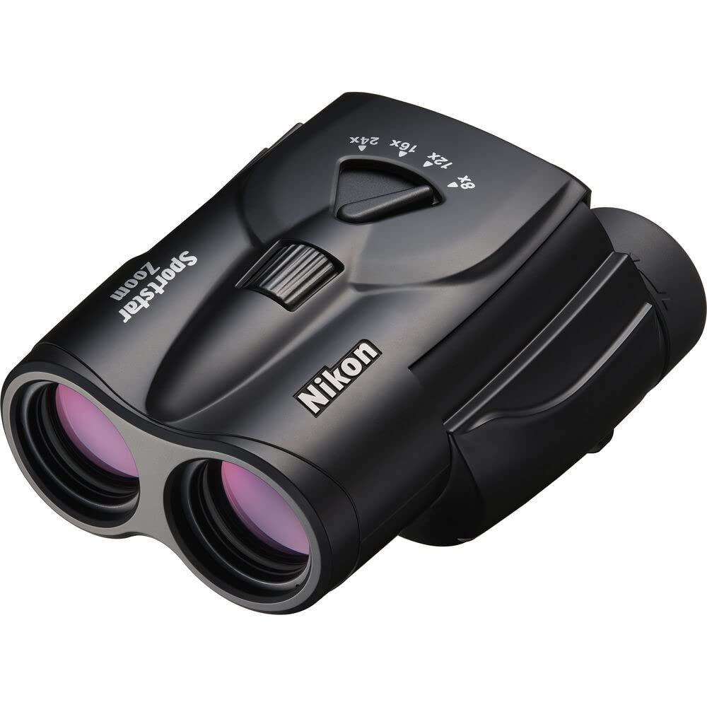 Nikon Prismáticos Sportstar Zoom 8-24×25 Negro, pequeño