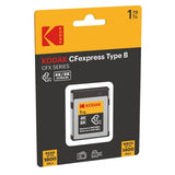 Kodak CFexpress EKMCFX1TK - Tarjeta de Memoria Tipo B (1 TB de Lectura y 1400 MB/s de Escritura a 1800 MB/s
