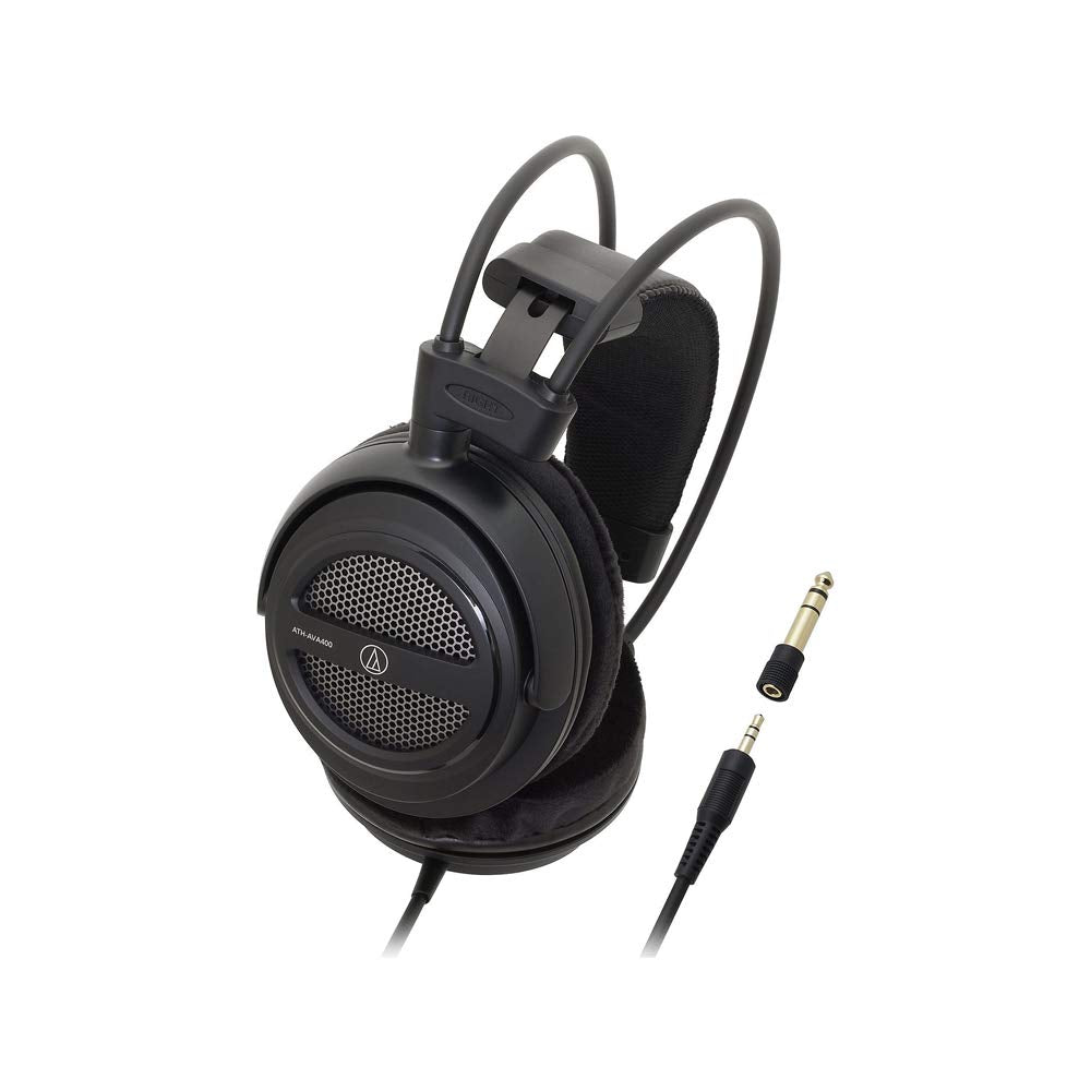 Audio-Technica Auriculares de Alta Fidelidad Abiertos Negro
