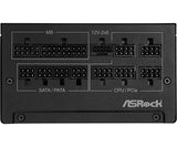 Fuente ALIMENTACION ASROCK SL-750G,PSU,750W,80 Plus Gold,135MM,Modular,PCI-E 5.1 (12+4pin) x1,PCI-E (6+2 Pin) x3,SATA (5 Pin) x9