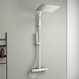 Ideal Standard A7542AA Sistema de Ducha, Cromo, 300 x 300mm