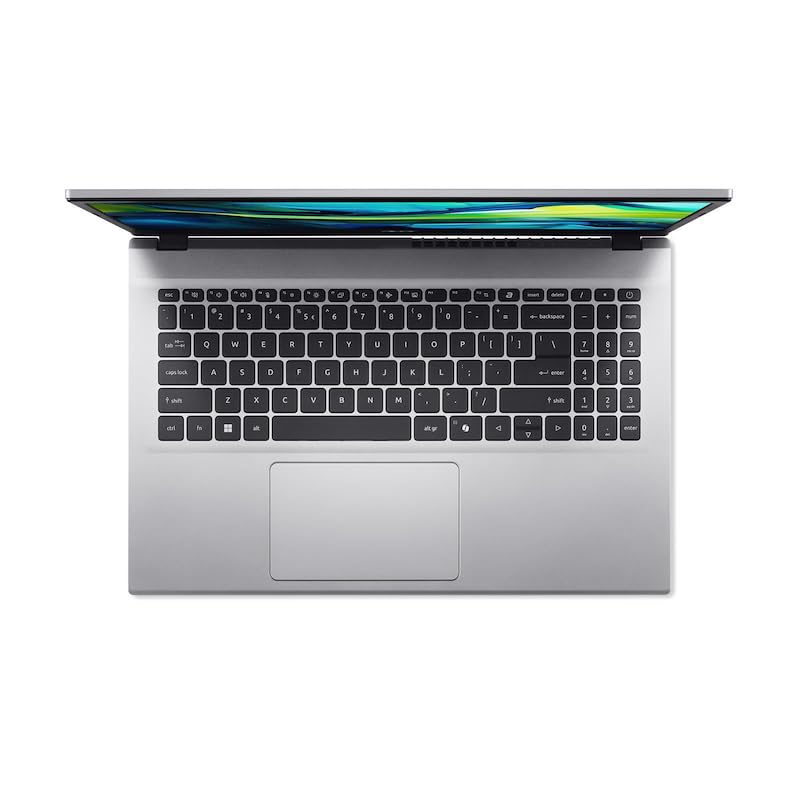 acer Aspire Go 15 - Ordenador portátil 15,6" (AMD Ryzen 7 5825U, 16 GB RAM DDR4, 512 GB SSD, AMD Radeon Graphics, Windows 11 Home) Color Plata, Teclado QWERTY Español