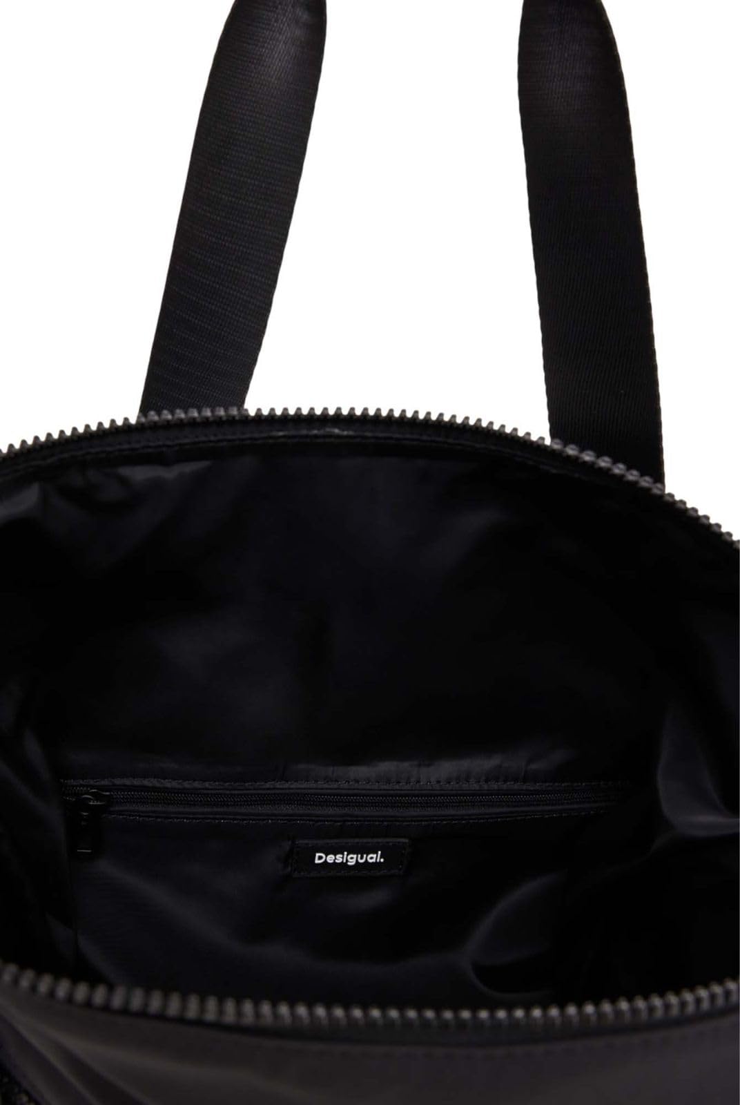Desigual Modularis 25 Voyager Bag, Negro, violeta