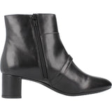 Geox D Pheby 50A, Bota de Tobillo Mujer, Black, 36.5 EU