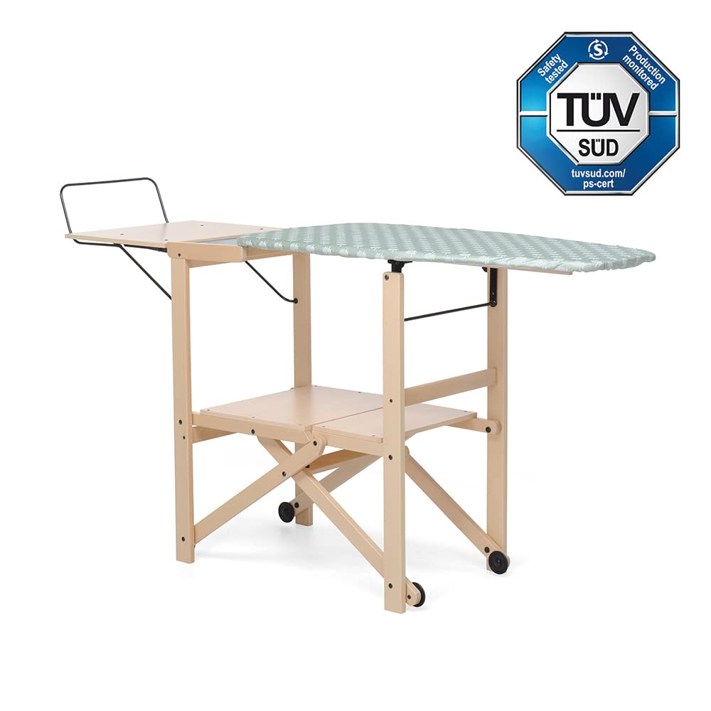 Foppapedretti Asso - Tabla de planchar plegable de madera maciza