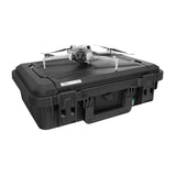 TOMcase Maleta para Drones Ready to Fly para dji Mini 4 Pro Fly More Combo, Mando a Distancia estándar o dji RC 2, Funda Protectora Eco Impermeable - Made in Germany