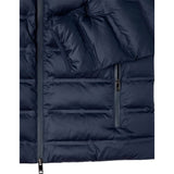 Hackett London LW Moto Chaqueta, Azul Marino, M para Hombre