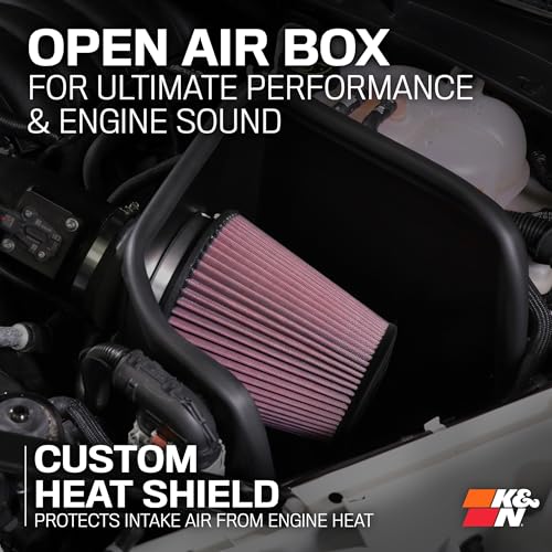 K&N Cold Air Intake Kit: High Performance, Guaranteed to Increase Horsepower: 2019-2020 NISSAN Altima, 69-7085TS