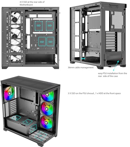 XILENCE Xilent Gleam XG171 bk
