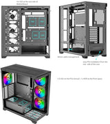 XILENCE Xilent Gleam XG171 bk