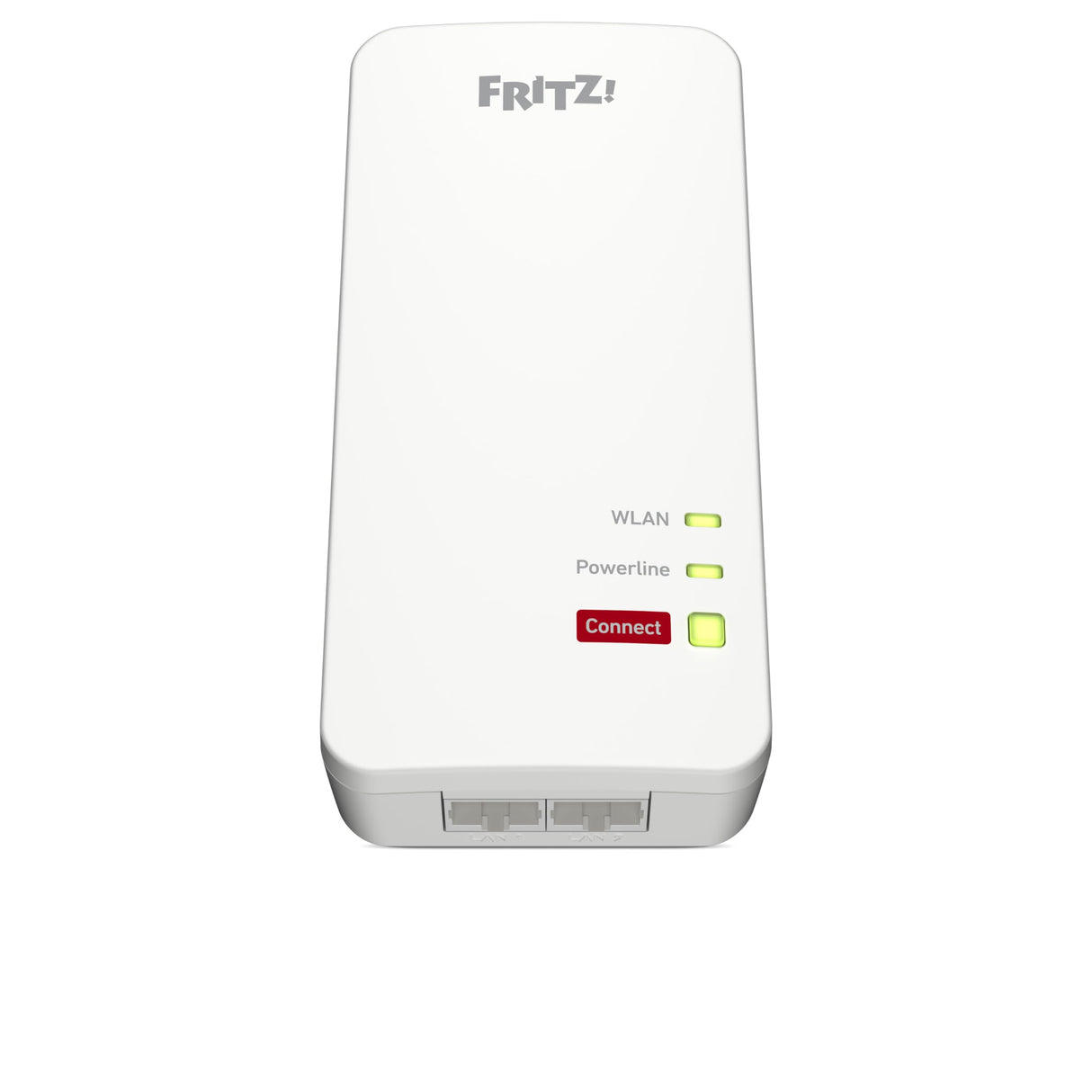 Fritz!Powerline 1240 AX WLAN Set International - Adaptador PLC Gigabit con Wi-Fi 6, Mesh, 2 Puertos Gigabit, Ideal para Streaming, vídeos HD, Internet TV, 1200 Mbps, Interfaz en Español