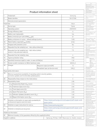 Samsung Galaxy Tab S11 256GB 5G, Tablet con IA, Ligera, Dex, 12 GB de Memoria, Batería de Larga Duración, Garantía Fabricante 3 Años + 1 Año Extra, Gris (Versión Española)