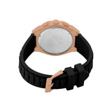 Armani Exchange Orologio da uomo, Movimento cronografico al quarzo e cassa da 42 mm con cinturino in Silicone