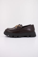 Geox D Vilde H, Mocasin Mujer, café, 38 EU