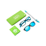 NANOVISTA Arcade SC 3.0 Gafas, Bicolor Negro Mate/Turquesa, 48 Unisex Adulto