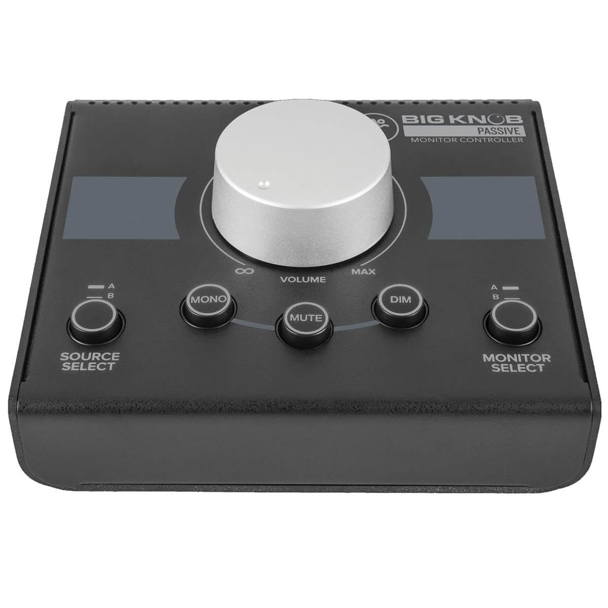 MACKIE Big Knob controlador pasivo de monitores de estudio 2x2 para dos fuentes de audio y dos pares de monitores, no necesita alimentación