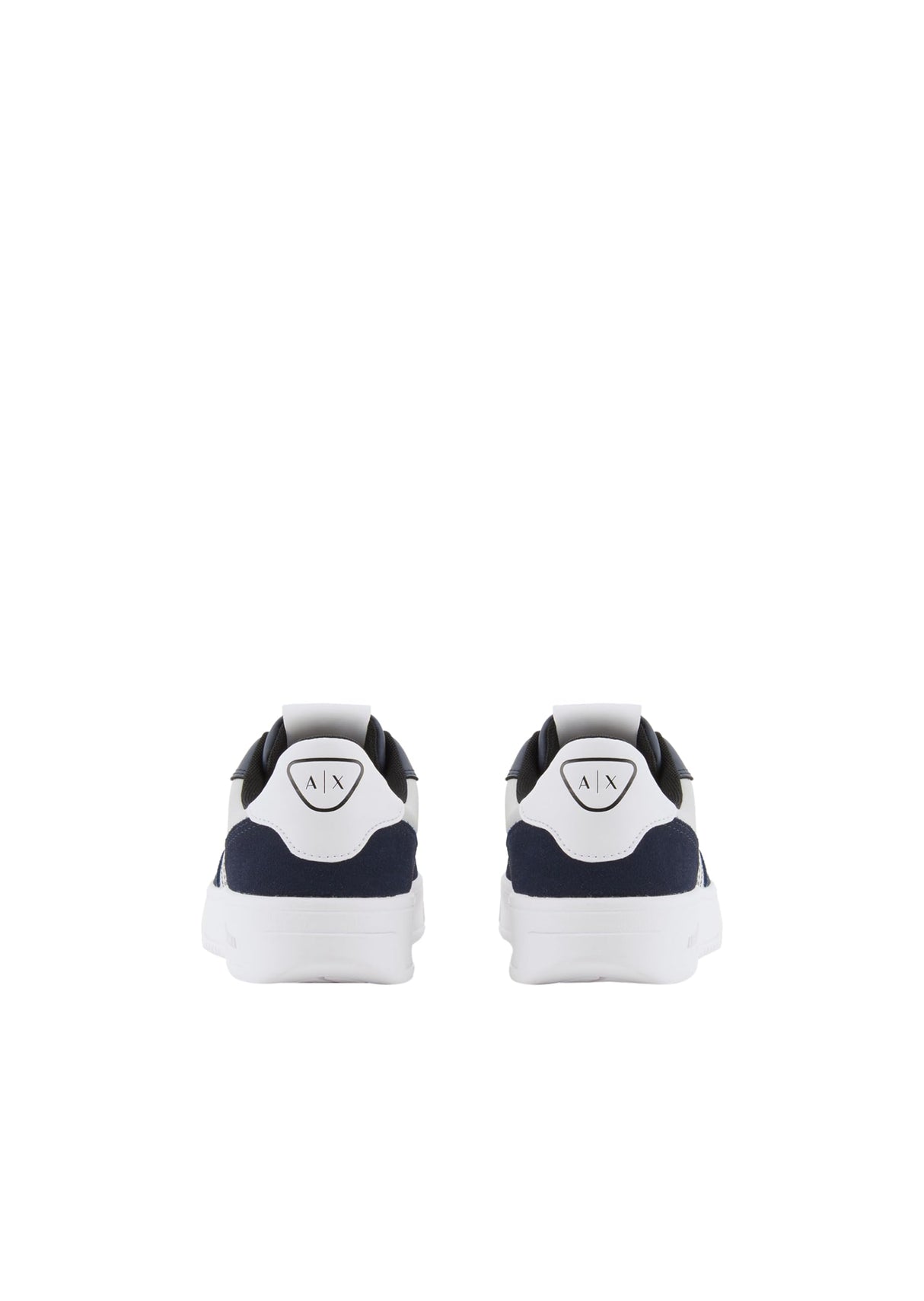 Armani Exchange Seattle, Detalles de Gamuza, Logotipo Bordado, Zapatillas Hombre, Grey Navy, 40 EU