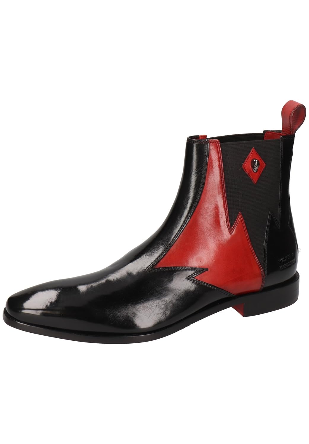 Melvin & Hamilton Elvis 90, Botas Estilo Chelsea Hombre, Negro, 40 EU