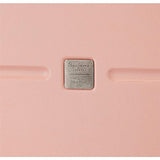 Pepe Jeans Chest Maleta de cabina rosa 40x55x20 cms Rígida ABS Cierre TSA integrado 37L 3,22 kgs 6 Ruedas dobles Equipaje de Mano