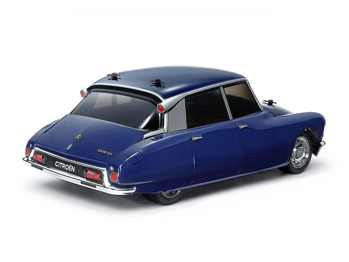 Tamiya 58734 1:10 RC Citroen DS MB-01 - Coche teledirigido, vehículo, modelismo, Montaje, Hobby, Kit RC, sin Pintar