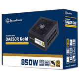 SilverStone Technology DA850R Gold, ATX Totalmente Modular 80 Plus Gold 850W ATX 3,0 y PCIe 5,0, SST-DA850R-GMA