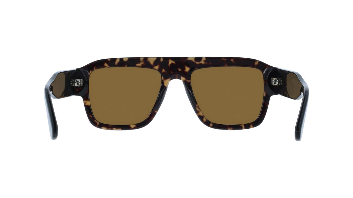 Calvin Klein Men's Sunglasses CK25509S - Havana with Solid Brown Lens