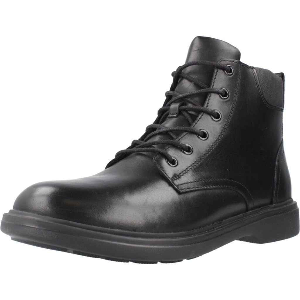 Geox U Ottavio, Botas Hombre, Negro, 44 EU