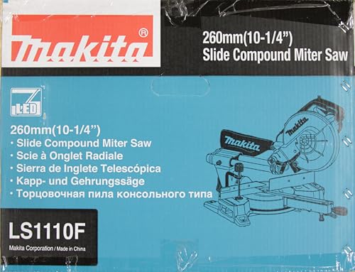 Makita LS1110F - Sierra radial y ingletadora (260 mm)