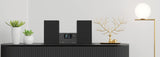 Microcadena HiFi Kenwood M-525DAB con CD, USB, Dab+ y Bluetooth Audio- Streaming. Color: Antracita