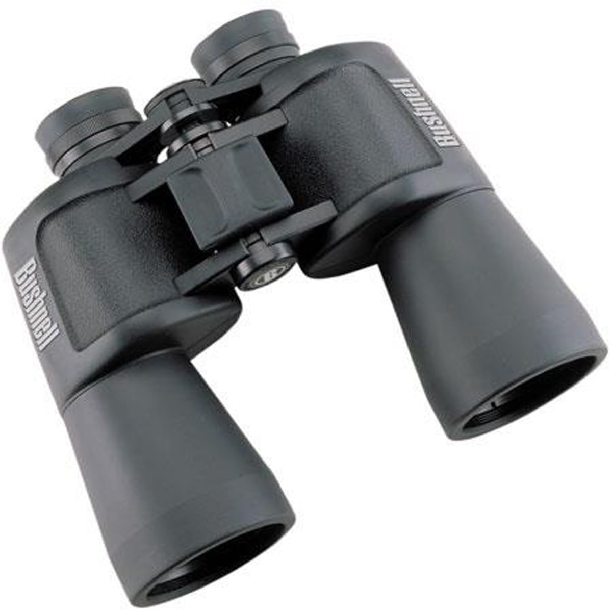 Bushnell - Powerview - 10x50 - Negro - Prisma Porro - Insta-Focus - Dioptrías ajustables - Extrema robustez - Observación de aves - Visitas turísticas - Viajes - Prismáticos - 131056