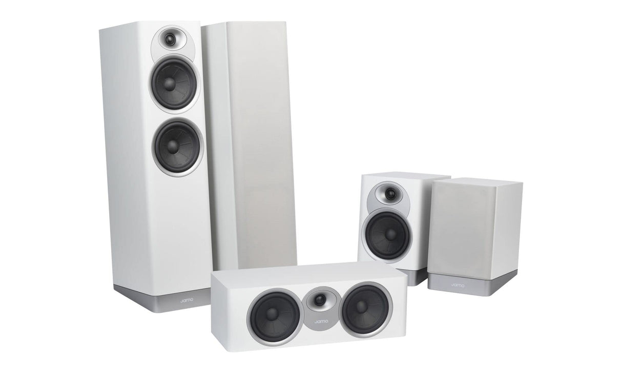 Jamo S7-25F Pair of Floor Speakers Grey Cloud Pareja de Altavoces de Suelo con woofers de 14 cm Gris
