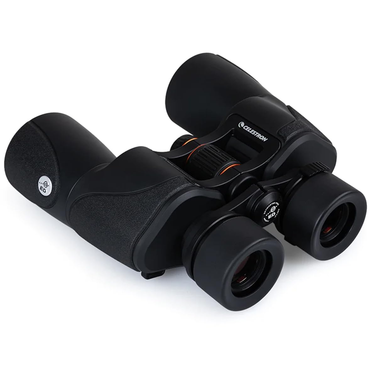 Celestron 72033 SkyMaster Pro ED 7x50: prismáticos astronómicos con Vidrio ED y Gran Apertura para Grandes distancias, Revestimiento XLT Completo, Adaptador para trípode y Estuche de Transporte
