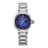 Citizen Reloj Analógico para Mujer'S de Eco-Drive con Correa en Acero Inoxidable EM1060-87L