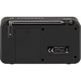 IMPERIAL DABMAN 13 (Dab+, FM, Altavoz, Pantalla, USB, MicroSD, Funcionamiento con batería, batería, pequeño, Control de Botones), Color Negro