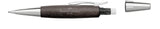 Faber-Castell 138383 - Portaminas E-motion de Color Negro con Cuerpo en Madera de Peral - Mina de 1.4 mm - Graduación B