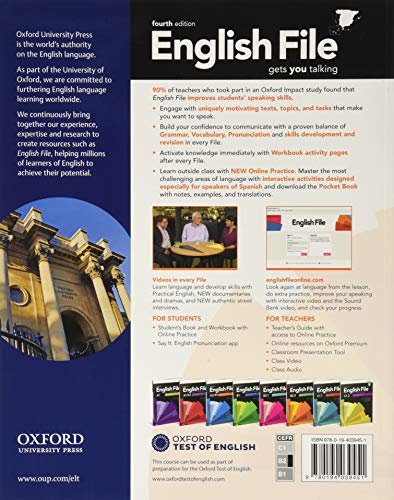 English File 4th Edition B2.2. Student's Book and Workbook without Key Pack (English File Fourth Edition)