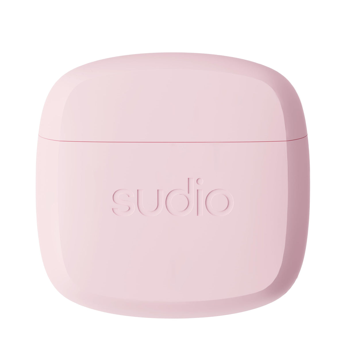 Sudio N2 Rose Powder - Auriculares Abiertos Inalámbricos Bluetooth Multipoint, Micrófono Integrado para Llamadas, Autonomía de 30 Horas con Funda de Carga, Impermeable IPX4, USB-C, Carga sin