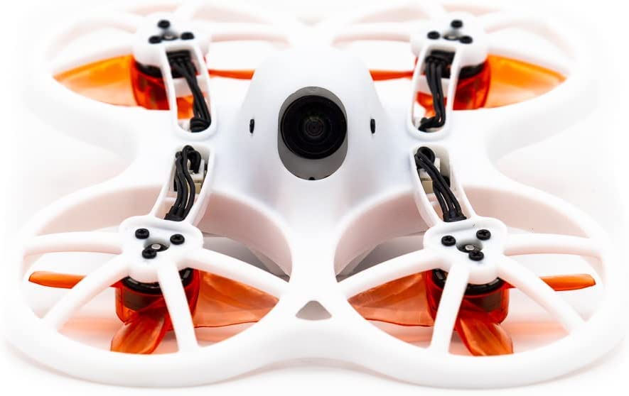 EMAX FPV Drone EZ Pilot Pro RTF Kit, Vista en Primera Persona Drone con Cámara 1200TVL E01, 25-100-200 VTX Conmutable, Mini Drone con Gafas y E8 Transmisor para Niños Adultos y Principiantes