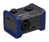Zoom AMS-22 Interface de audio, 1 entrada XLR/TRS, entrada de línea estéreo, 2 salidas, loopback, monitorización directa, bus-powered, para grabaciones y streaming en PC, Mac, iOS y Android