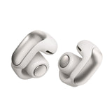 Bose Ultra Open Earbuds, Auriculares inalámbricos de botón de alta gama y fidelidad, Auriculares Bluetooth intraurales para running, Diseño de moda abierto, Hasta 48 h de autonomía, Blanco Ahumado